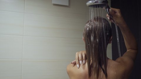 Doctor long hair beauty shower
