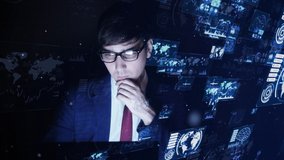 System engineering concept. GUI (Graphical User Interface). Computer programmer. - Powered by Shutterstock - Get 15% off with code: PIKWIZARD15