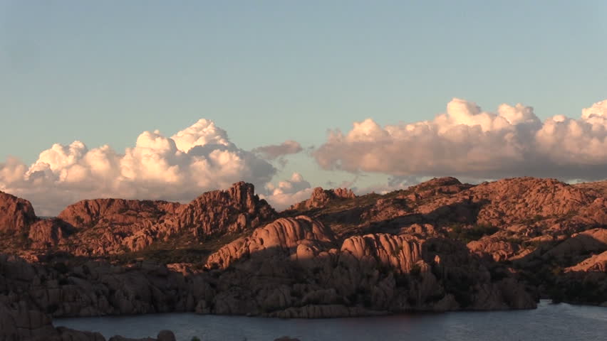 Watson Lake Prescott Arizona at Sunset