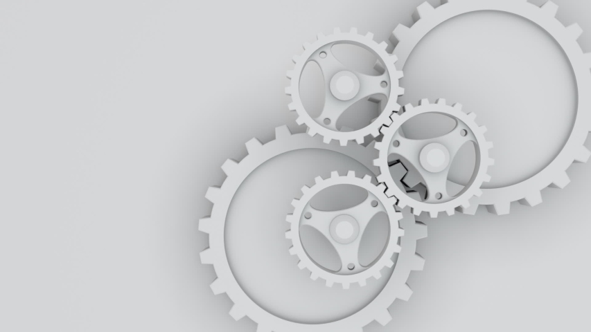 Determining gear representing commerce. Искусственный интеллект анимация шестеренок. Color Gear.