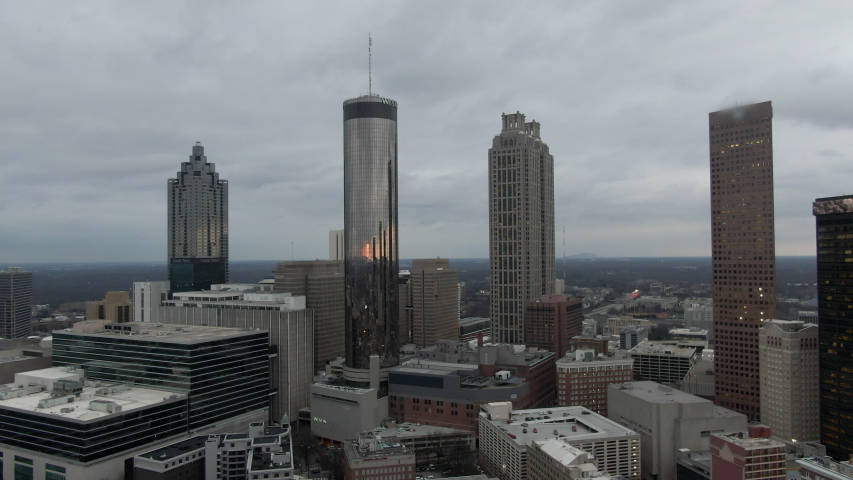 Tallest building in georgia Footage | Stock Clips