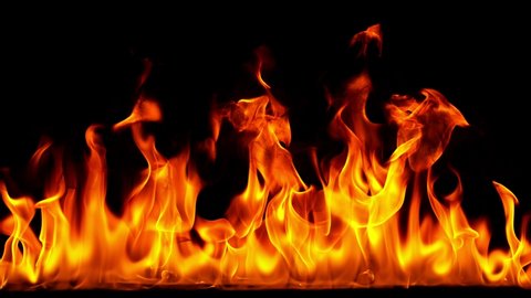 Fire Flames Igniting Burning Slow Motion Stock Footage Video (100% ...