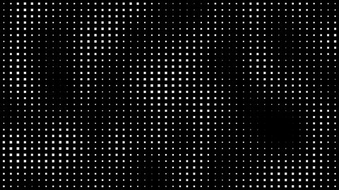 Seamless - Halftone dots motion background, Dot cartoonist background, Halftone comic dot animation. Wave pattern. Retro and Vintage Pattern animation. Comic background.