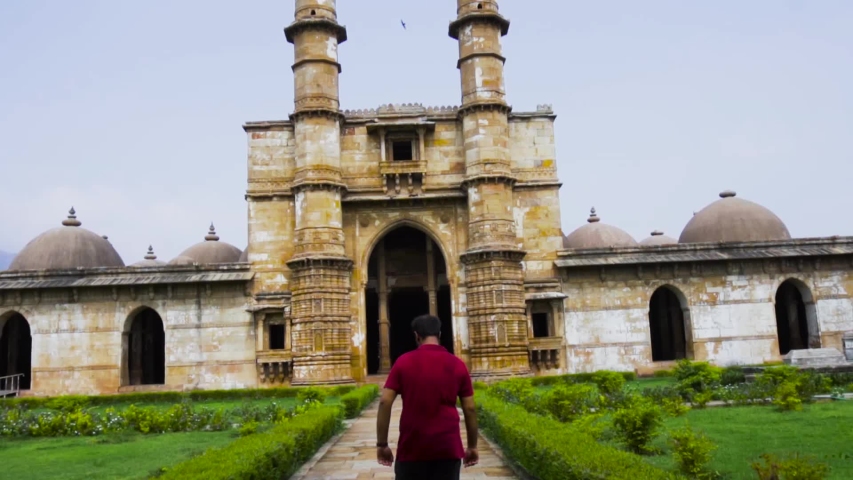 Heritage Jami Masjid also known as Jama mosque in Champaner, Gujarat state, western India, is part of the Champaner-Pavagadh Archaeological Park. Jami Mosque is UNESCO World Heritage Site.