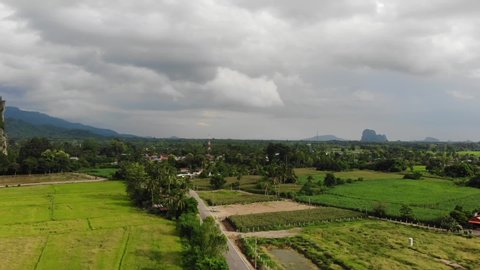 "Noen Maprang" tourist landmark is one of Phitsanulok, THAILAND