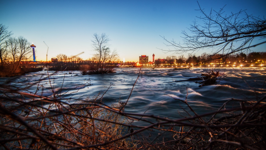 Niagara Falls Time Lapse - 4K