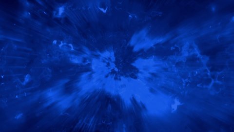 Blue science fiction energy looping animated background