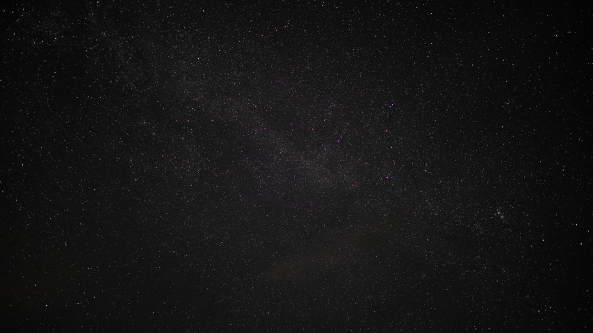 Stars Turning Around in a Dark Sky (time lapse/zoom in) | Shutterstock HD Video #1035499496
