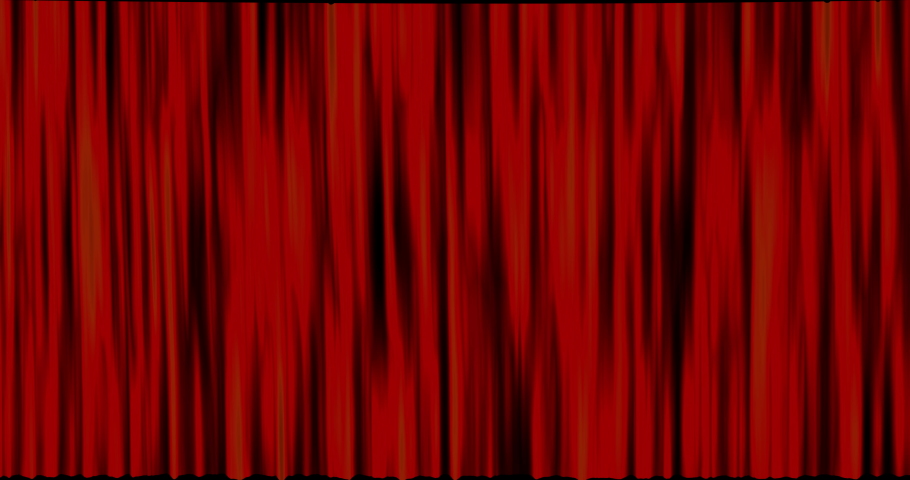 4k Red Curtain Animation Scene Stock Footage Video (100% Royalty-free ...