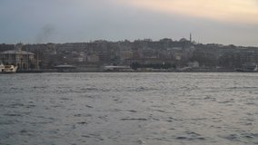 Ships for public transportation at Istanbul