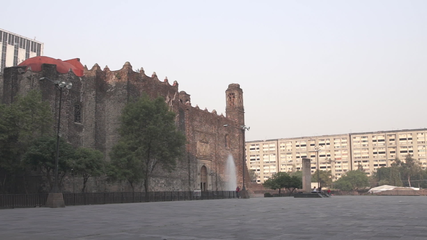
The Plaza de las Tres Culturas or Tlatelolco Housing Complex is a square located in the center of Mexico City, in the Cuauhtémoc Delegation.