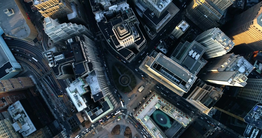 New York City Aerial 4k | Shutterstock HD Video #1035553922