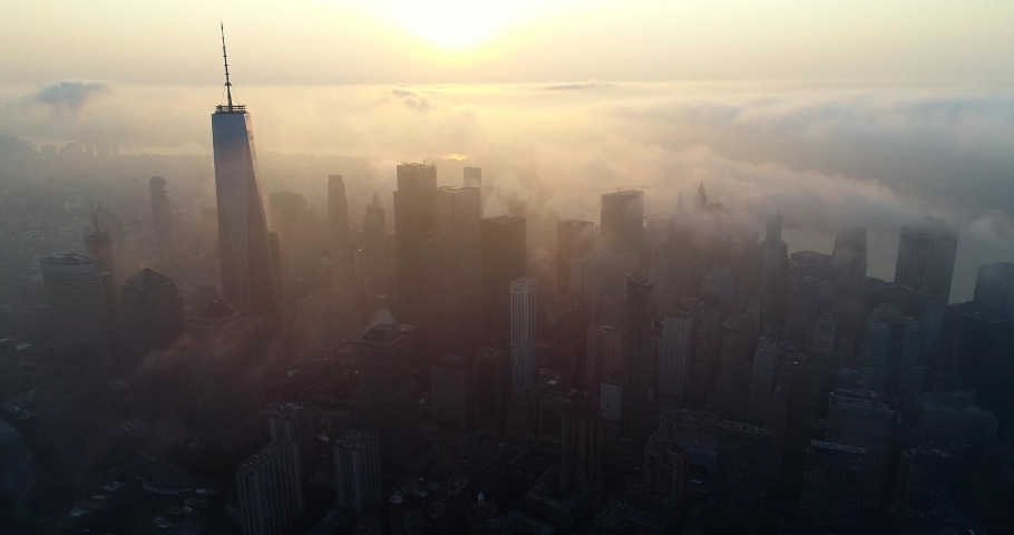 New York City Aerial 4k | Shutterstock HD Video #1035554144