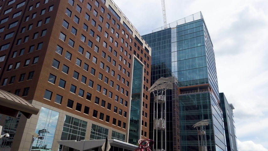 Downtown shots of Raleigh North Carolina