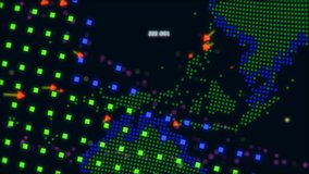 Digital data globe, a scientific technology data network surrounding planet earth conveying connectivity, complexity with particles in orbit around the earth - Powered by Shutterstock - Get 15% off with code: PIKWIZARD15