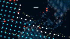 Digital data globe, a scientific technology data network surrounding planet earth conveying connectivity, complexity with particles in orbit around the earth - Powered by Shutterstock - Get 15% off with code: PIKWIZARD15