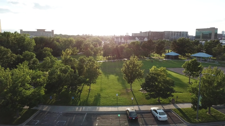 An evening at the park in Glendale, Co.