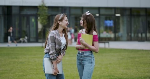 Outdoor schoolgirl talking dirty glamour