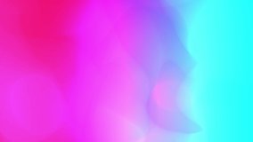 Liquid color organic animation. Fluctuation of pink and light blue colours. Fluid colorful gradients video. Modern abstract gradient shapes composition. Minimal futuristic cover design. Stock footage