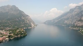 Aerial Video of the Beautiful Italian Villa Balbianello, Lake Como