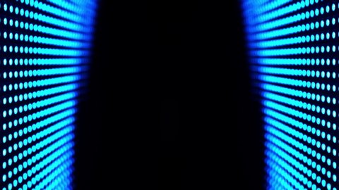 Light illumination disco club Floor and Wall background. Blinking Wall Par lights flicker glowing lights motion background design Led Concert Lights.