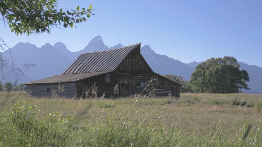 T A Moulton Barn in the grand Tetons Nationa Park