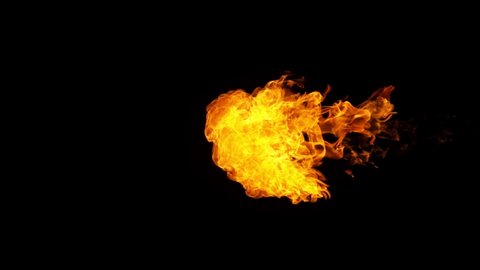 炎を放つ人や火を吹くドラゴンの炎など リアルな炎の流れがアニメーション化されています アルファチャンネルを持つクリップ の動画素材 ロイヤリティフリー Shutterstock
