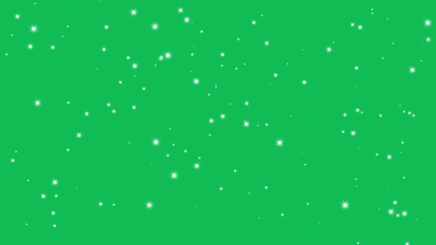 Stars shine effect background on green screen animation. Christmas decoration. Royalty-Free Stock Footage #1036045904