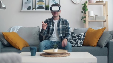 Young Man Playing In Virtual Stock Footage Video 100 Royalty Free Shutterstock Young Man Playing In Virtual Stock Footage Video 100 Royalty Free Shutterstock