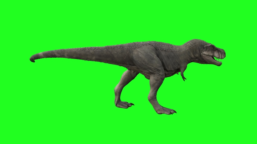 walking dinosaur t rex