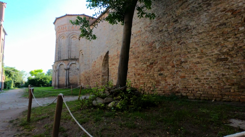 The Church of Santa Maria Assunta is a basilica church on the island of Torcello, Venice, northern Italy. It is a notable example of Venetian-Byzantine architecture.