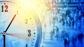 Business  concept or time concept.
Timelapse of people walking overlay with time clock. - Powered by Shutterstock - Get 15% off with code: PIKWIZARD15