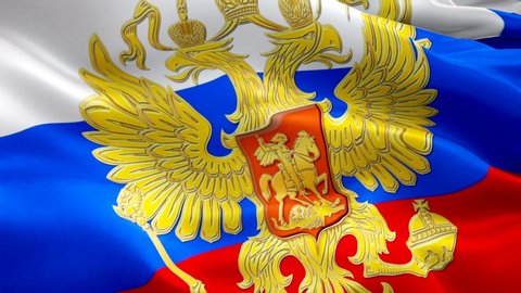 Russian Flag Waving In The Wind - Openclipart