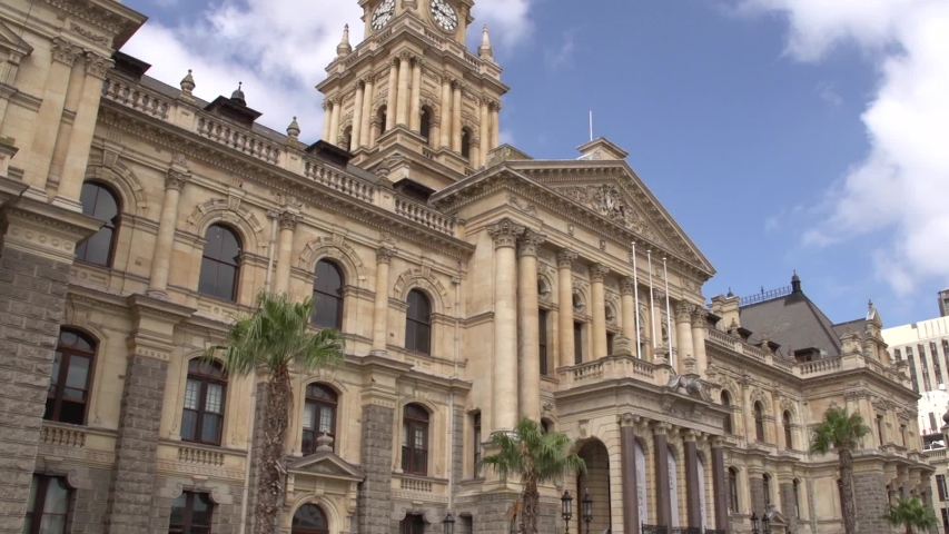 Cape Town City Hall is a large Edwardian building in Cape Town city centre which was built in 1905, located on the Grand Parade to the west of the Castle 