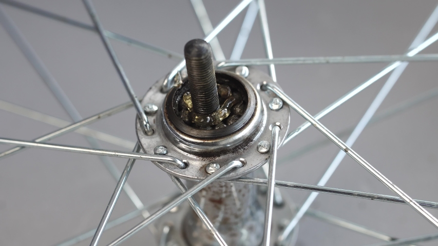 bicycle wheel axle