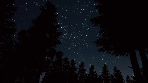 Peaceful Background Night Scene Starry Stock Video Footage 4k And Hd Video Clips Shutterstock