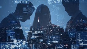 System engineering concept. GUI (Graphical User Interface). Smart city. - Powered by Shutterstock - Get 15% off with code: PIKWIZARD15