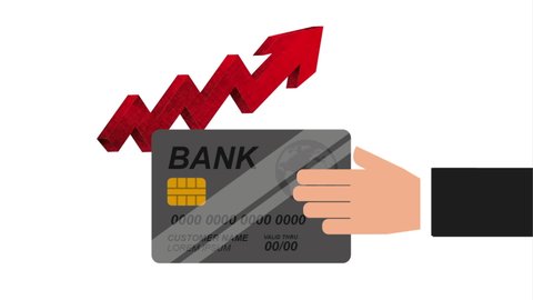 Credit Card Flyes In And Stock Footage Video 100 Royalty Free Shutterstock