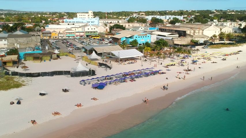 Bridgetown Saint Michael Barbados 06 10 2019 Beach Bridgetown Saint Michael Barbados