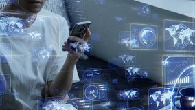 Mobile communication concept. Wireless communication network. Smart home. - Powered by Shutterstock - Get 15% off with code: PIKWIZARD15