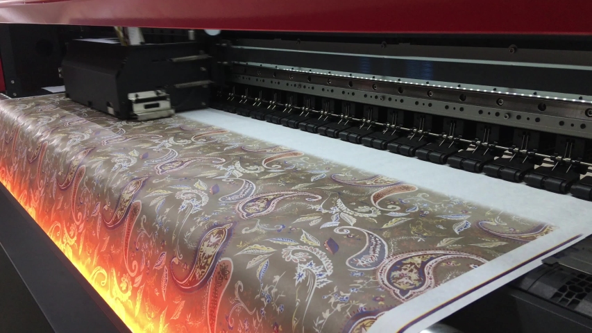 industrial canvas printer