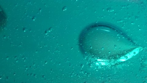 Air Bubbles In Blue Ocean の動画素材 ロイヤリティフリー Shutterstock