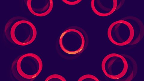 Best 4K circle bursting out pattern background. Seamless loop for all your presentation, advertising, or projection needs. 
