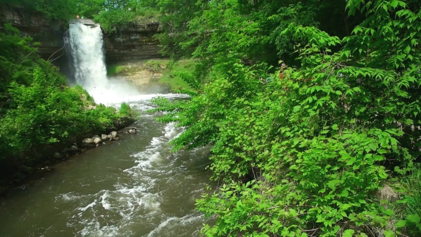 Minnehaha Falls waterfall