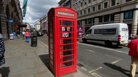 London / United Kingdom (UK) - 06 06 2019: advertising