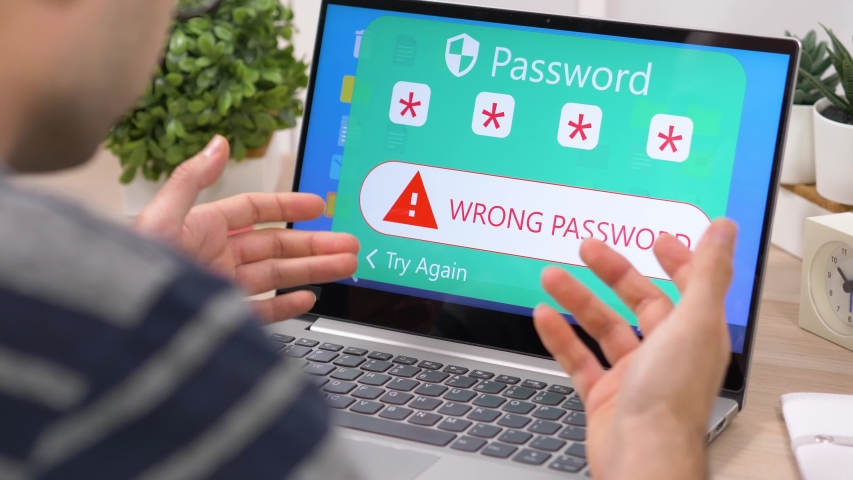 Wrong password try again. Wrong password. daisy wrong password.