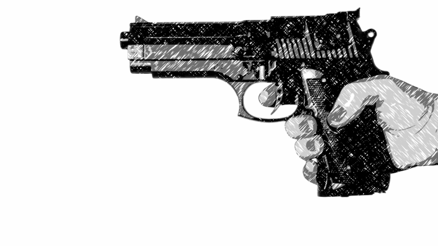 Featured image of post View 12 Pistol Hand Holding Gun Drawing