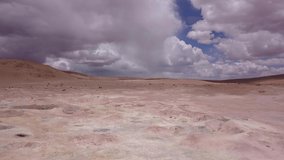 Sol de Mañana Geysers in Uyuni, Bolivia - Aerial Drone 4 Scene Clip Pack Collection