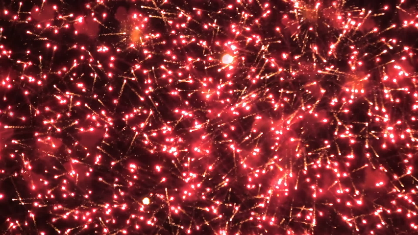 explosions chain reaction particles lights Royalty-Free Stock Footage #1036743506