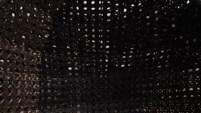 Wicker rattan texture, close-up. Terrace interior detail from plastic material. Synthetic fiber weaving nest. Weatherproof knitting pieces. All-weather wicker woven pattern. - Powered by Shutterstock - Get 15% off with code: PIKWIZARD15